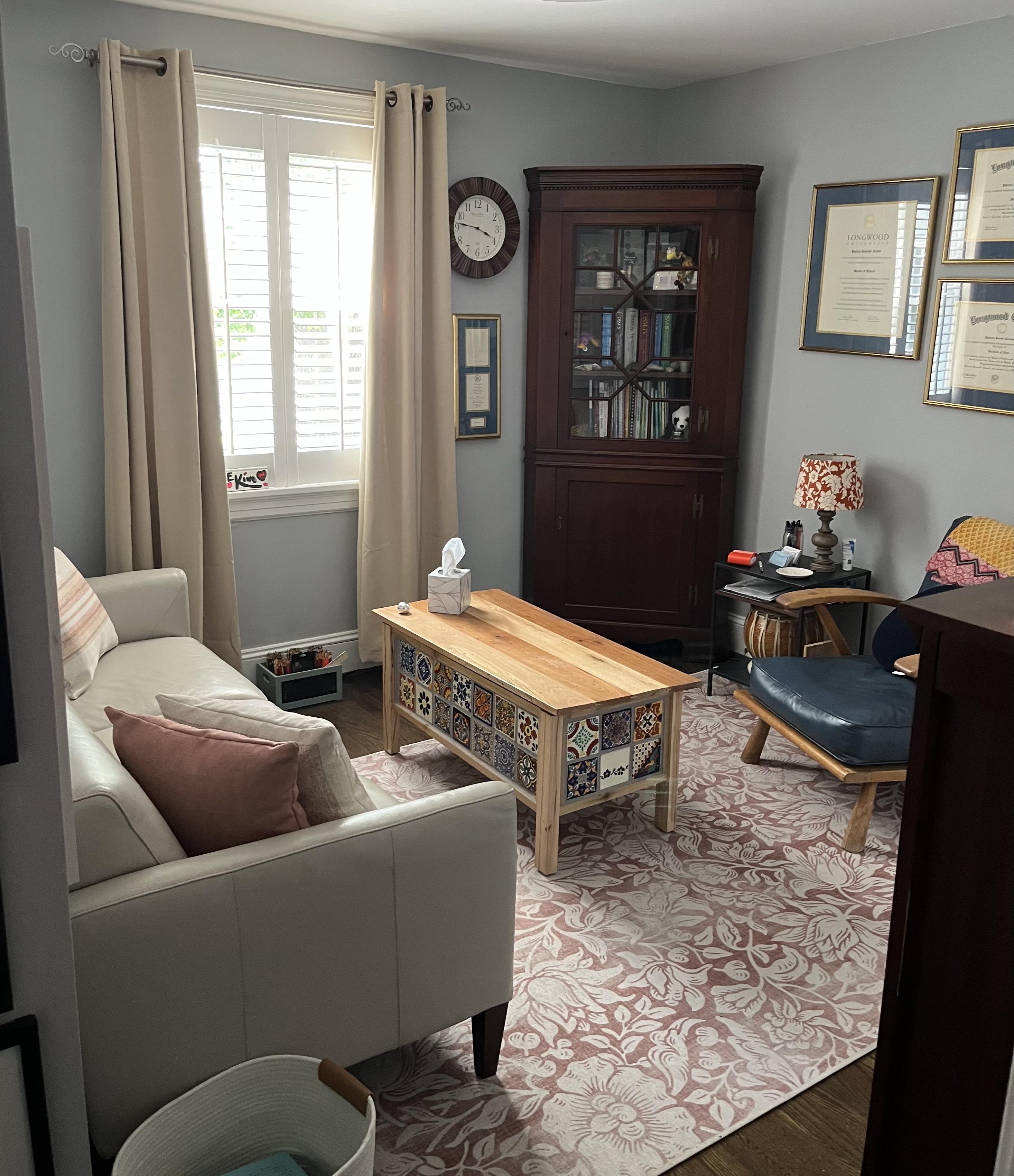 Another view of Patricia Horner's counseling office